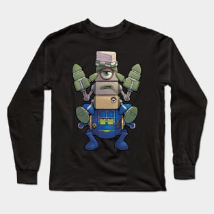 ReBoot Binomes Als waiter and Megabytes viral minion Long Sleeve T-Shirt